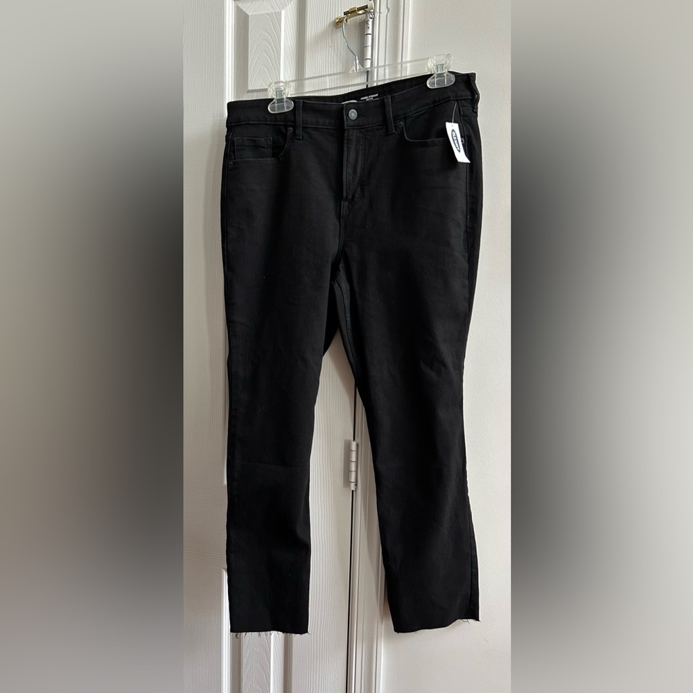 Old Navy High Rise Power Straight Jean